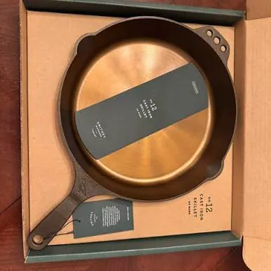 A customer order in the brand's own packaging